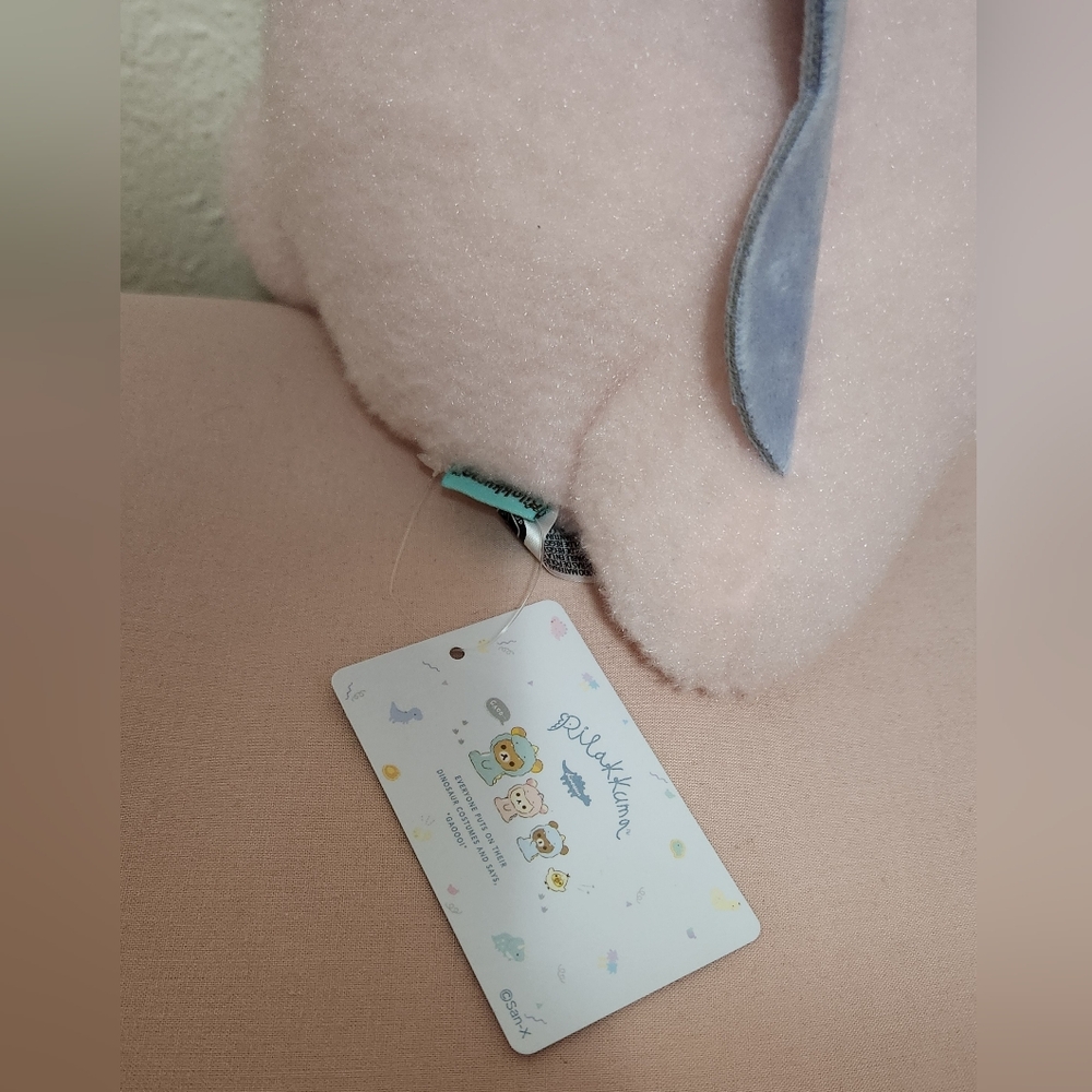 Korilakkuma Pink Dinosaur Plush - Picture 5 of 6